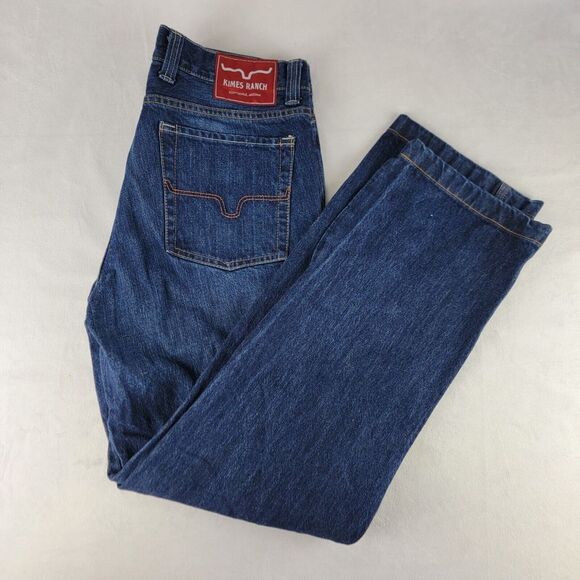 Kimes Ranch Jeans Kimes Ranch Watson Jeans Mens 35x32 Blue Denim